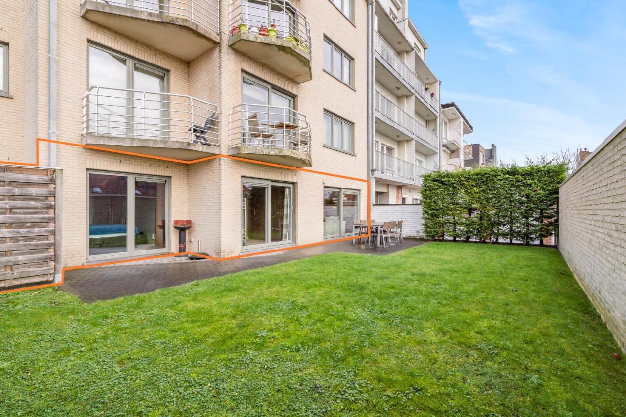 Luxury Apartment With Garden Close To The Beach 오스텐드 외부 사진