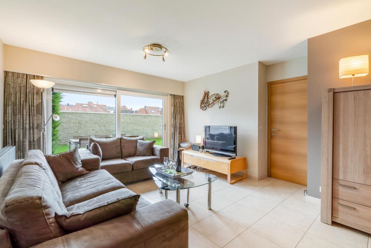 Luxury Apartment With Garden Close To The Beach 오스텐드 외부 사진